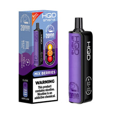 Mix Berries 3mg Flavored HQD Shisha Hookah 3mg Disposable Vape Device - 20K Puffs - | The Smoke Plug