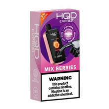 Mix Berries Flavored HQD Cuvie Everest Disposable Vape Device - 2500K Puffs | The Smoke Plug