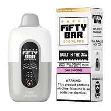 OMG Smoothie Flavored Fifty Bar V2 Disposable Vape Device - 20000 Puffs - 10PK | The Smoke Plug