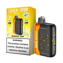 Orange Jam Flavored Geek Bar Pulse X Disposable Vape Device - | The Smoke Plug