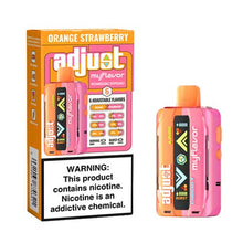 Orange Strawberry Flavored Adjust MyFlavor Disposable Vape Device - 40K Puffs | The Smoke Plug