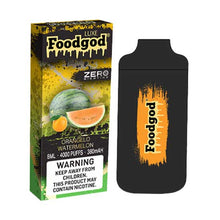 Orangelo Watermelon Flavored Foodgod Luxe ZERO 0% Disposable Vape Device 2400 puffs