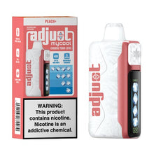 Peach+ Flavored Adjust MyCool Disposable Vape Device - 40K Puffs - 10PC | The Smoke Plug