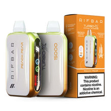 Peach Pear Flavored Rifbar Turbo-X Disposable Vape Device 1PC | The Smoke Plug