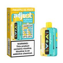 Pineapple Ice Peach Flavored Adjust MyFlavor Disposable Vape Device - 40K Puffs | The Smoke Plug