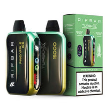 Pineapple Ice Flavored Rifbar Turbo-X Disposable Vape Device 1PC | The Smoke Plug