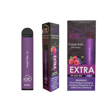 FUME EXTRA 5mg Purple Rain Flavored Disposable Vape - 10PK