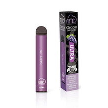 Purple Rain flavored Fume ULTRA Disposable Vape Device 2500Puffs - 6PK