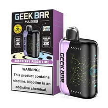 Raspberry Peach Lime Flavored Geek Bar Pulse X Disposable Vape Device - | The Smoke Plug
