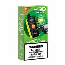 Raspberry W-Melon Lemon Flavored HQD Cuvie Everest Disposable Vape Device - 2500K Puffs | The Smoke Plug