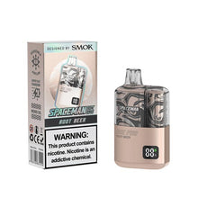 Root Beer Flavored Spaceman 10K Pro Disposable Vape Device 10PK | The Smoke Plug
