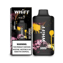 Rose Lemonade Flavored Whiff Remix Disposable Vape Device by Scott Storch 5000 Puffs