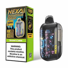 Sorcerer's Lemon (Invisa Cloud Edition) Flavored NEXA Ultra 50020 Disposable Vape Device - 50K Puffs - 1PC | The Smoke Plug