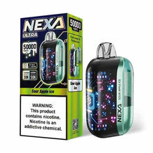 Sour Apple Ice Flavored NEXA Ultra 50021 Disposable Vape Device - 50K Puffs - 1PC | The Smoke Plug