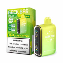 Sour Cranapple Flavored Geek Bar Pulse Disposable Vape Device 6PK | The Smoke Plug