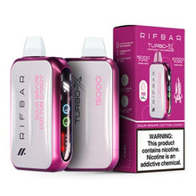Sour Grape Cotton Candy Flavored Rifbar Turbo-X Disposable Vape Device 1PC | The Smoke Plug