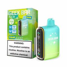 Sour Gush Flavored Geek Bar Pulse Disposable Vape Device 6PK | The Smoke Plug