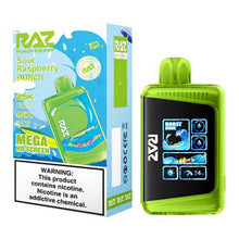 Sour Raspberry Punch Flavored RAZ DC25000 Disposable Vape Device - 25000K Puffs - 10PK | The Smoke Plug