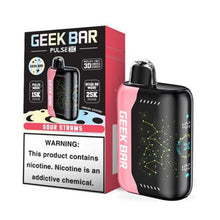 Sour Straws Flavored Geek Bar Pulse X Disposable Vape Device - | The Smoke Plug