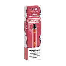 Sour Strawberry - HQD Cuvie Plus 6PK