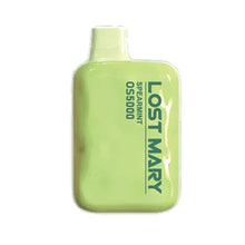 Spearmint Flavored EBDesign LOST MARY OS5000 Disposable Vape Device - 5000 Puffs | thesmokeplug.com - 1PC