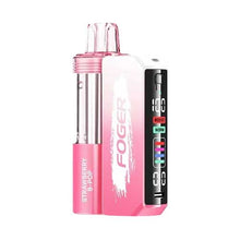 Strawberry B-Pop Flavored Foger Switch Pro Disposable Vape Device - 1200K Puffs - 10PK |The Smoke Plug