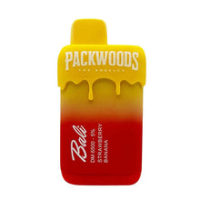 Strawberry Banana Flavored Bali x Packwood Disposable Vape Device - 6500 Puffs | thesmokeplug.com - 1PC