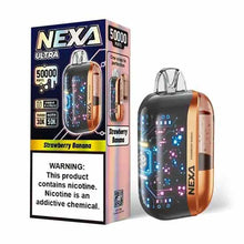 Strawberry Banana Flavored NEXA Ultra 50023 Disposable Vape Device - 50K Puffs - 1PC | The Smoke Plug