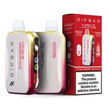Strawberry Banana Flavored Rifbar Turbo-X Disposable Vape Device 1PC | The Smoke Plug