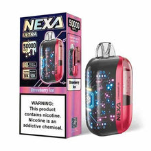 Strawberry Ice Flavored NEXA Ultra 50025 Disposable Vape Device - 50K Puffs - 1PC | The Smoke Plug