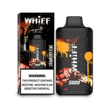 Strawberry Kiwi Flavored Whiff Remix Disposable Vape Device by Scott Storch 5000 Puffs