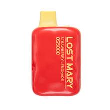 Strawberry Lemonade Flavored EBDesign LOST MARY OS5000 Disposable Vape Device - 5000 Puffs | thesmokeplug.com - 1PC