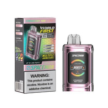 Strawberry Mint Candy Flavored Spaceman Prism 20K Disposable Vape Device 3PK | The Smoke Plug