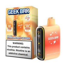 Strawberry Savers Flavored Geek Bar Pulse Disposable Vape Device - | The Smoke Plug