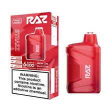 Strazz Flavored Raz CA6000 Disposable Vape Device - 6000 Puffs | thesmokeplug.com -1PC