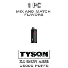 Tyson 2.0 Iron Mike Disposable Vape Device | 15000 Puffs - 1PC
