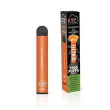 Tangerine Ice flavored Fume ULTRA Disposable Vape Device 2500Puffs - 6PK