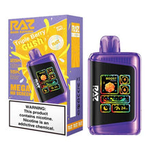 Triple Berry Gush Flavored RAZ DC25000 Disposable Vape Device - 25000K Puffs - 10PK | The Smoke Plug