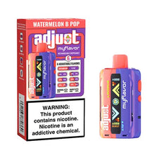 Watermelon B Pop Flavored Adjust MyFlavor Disposable Vape Device - 40K Puffs | The Smoke Plug