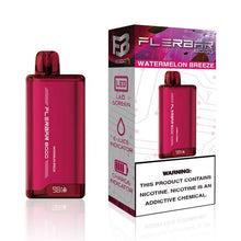 Watermelon Breeze Flavored FlerBar Disposable Vape Device 1PC | The Smoke Plug