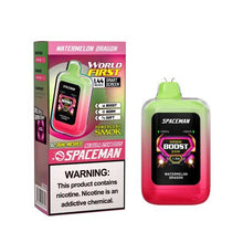 Watermelon Dragon Flavored Spaceman Nebula 25K Plus Disposable Vape Device 3PK | The Smoke Plug