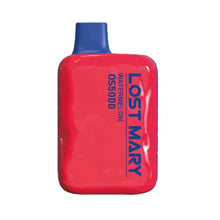 Watermelon Flavored EBDesign LOST MARY OS5000 Disposable Vape Device - 5000 Puffs | thesmokeplug.com - 1PC