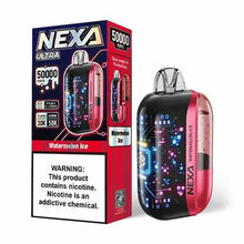 Watermelon Ice Flavored NEXA Ultra 50027 Disposable Vape Device - 50K Puffs - 1PC | The Smoke Plug