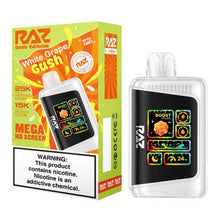 White Grape Gush Flavored RAZ DC25000 Disposable Vape Device - 25000K Puffs - 10PK | The Smoke Plug
