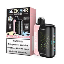 White Peach Raspberry Flavored Geek Bar Pulse X Disposable Vape Device - | The Smoke Plug
