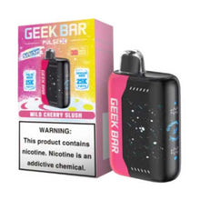 Wild Cherry Slush Flavored Geek Bar Pulse X Disposable Vape Device - | The Smoke Plug