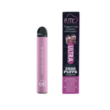 Yogurt Ice Cream flavored Fume ULTRA Disposable Vape Device 2500Puffs - 3PK