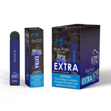 FUME EXTRA 5mg Blue Razz Flavored Disposable Vape - 10PK