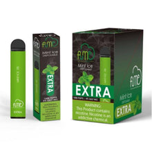 FUME EXTRA 5mg Mint Ice Flavored Disposable Vape - 10PK