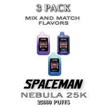 Spaceman Nebula 25K Plus Disposable Vape Device | 25000 Puffs - 3PK